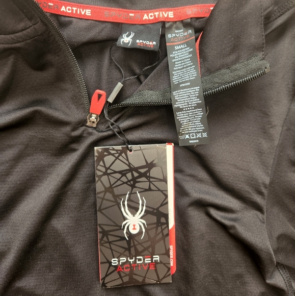 Men's Small SPYDER active long sleeve s - Picture 3 of 3